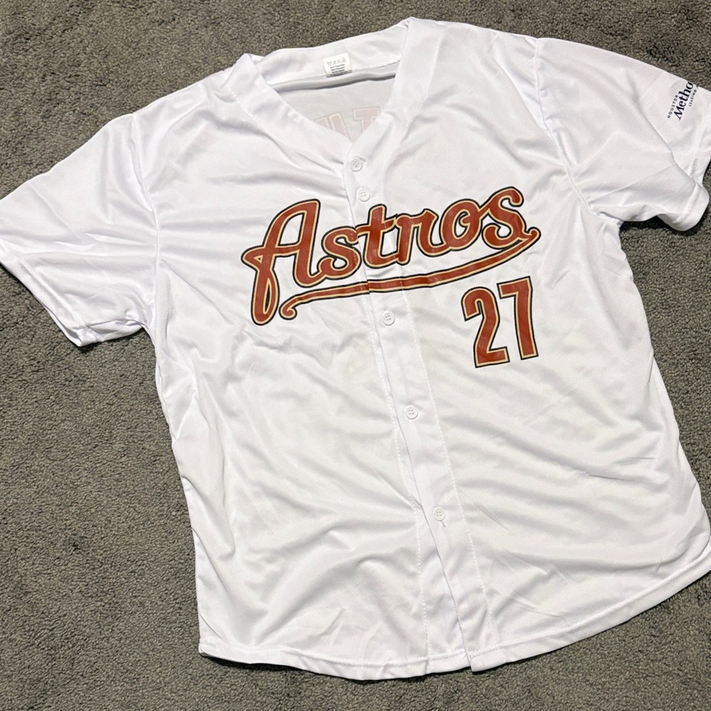 Astros White Baseball Jersey